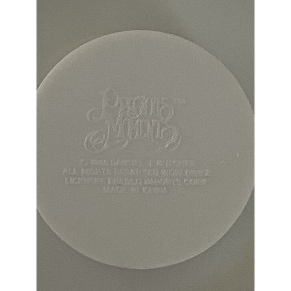 Vintage 1986 Precious Moments I'm Sending You a White Christmas Snow Globe EUC - Picture 10 of 16